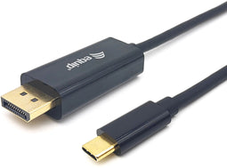 Equip 133427 - USB-C naar DisplayPort Adapterkabel - 4K/60Hz - Grijs