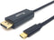 Equip 133427 - USB-C naar DisplayPort Adapterkabel - 4K/60Hz - Grijs
