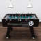 Cougar Arena TS Voetbaltafel - Zwart - Telescopische stangen - 141 x 75 x 88 cm