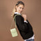 Telefoontasje Dames Crossbody - Selencia Avani Slang Telefoontasje Crossbody - Universeel Schoudertasje telefoon - Groen