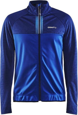 Craft Rime Fietsjack - Heren - Winddicht en waterafstotend - Blauw - Maat S