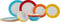 Gimex - Colour Line - Servies - 12-Delig - Multi (12 stuks)