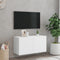 vidaXL - Tv-meubel - wandgemonteerd - 80x30x41 cm - wit