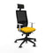 Bureaustoel met hoofdsteun Piqueras y Crespo 4B066G1 Geel