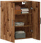 vidaXL - Wandkast - 69,5x34x90 - cm - oud - houtkleurig