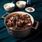 Saveur Selects - Gietijzeren Braadpan Ø25 cm - PFAS-vrij - Geschikt voor Inductie & Oven - Grijs