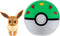 Pokémon Clip 'N' Go Eevee en Friend Ball Speelset, 2dlg.