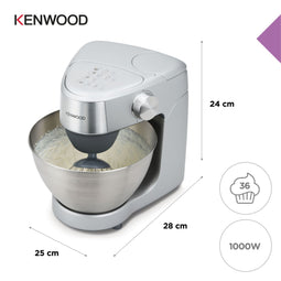 Kenwood Prospero+ - Keukenmachine 1000 W 4,3 l - Pulse functie - Zilver