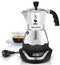 Bialetti Easy Timer 6 - Koffiezetapparaat - 6 Italiaanse espresso's - Aluminium