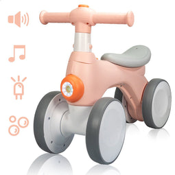 Velaryon Loopfiets - Driewieler - Muzieklicht Bellenblaas - Roze