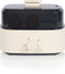 Princess Eierkoker Wave 262047 - 6 eieren - 300 W - Retro - Zwart/Wit