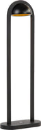Atmooz - Tafellamp Mika - Zwarte Leeslamp - Geïntegreerde LED - Slaapkamer / Woonkamer / Eetkamer - Hoogte 41cm - Industrieel - Metaal
