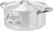 Kookpot met Deksel Zilverkleurig Aluminium 4 L 24 x 13 x 31 cm (10 Stuks)