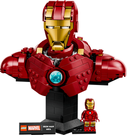 LEGO Marvel Iron Man MK4 - Buste - 436 onderdelen - 17 cm hoog