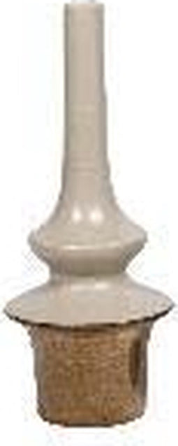 PTMD Diani Vaas - H43 x Ø17 cm - Keramiek - Beige