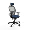Piqueras y Crespo 1D036G2 - Bureaustoel - Hoogteverstelbaar met armleuning - Marineblauw