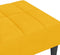 vidaXL - Voetenbank - 78x56x32 - cm - fluweel - geel