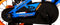 Volare Rocky Kinderfiets - Stadsfiets - 12 inch - 2 handremmen - Blauw