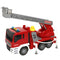 Brandweerwagen met licht en geluid Speed & Go 34 x 25 x 12 cm (4 Stuks)