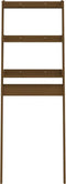 vidaXL - Toiletrek - 63,5x32x179 - cm - massief - grenenhout - honingbruin