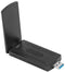 Lanberg NC-3000-WI - USB-netwerkkaart - Wi-Fi 6E 6 GHz - Wireless