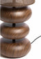 Light & Living Tafellamp Danialo - Bruin - Ø22cm - Modern
