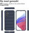 imoshion Hoesje - Geschikt voor Samsung Galaxy A54 (5G) - EasyGrip Backcover - Donkerblauw
