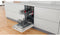 Whirlpool WSIC 3M17 - Volledig geïntegreerde vaatwasser - Uitgestelde start timer - Ingebouwd display