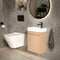 Mirlux Toiletmeubel Licht Eiken - Fonteinmeubel - Wc Kastje - Wc Meubel - 40cm