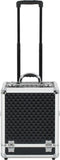vidaXL - Make-up - trolley - 35x29x45 - cm - aluminium - zwart