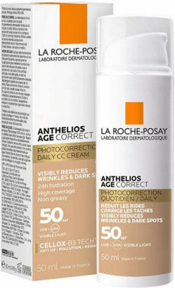 Gezichtszonnecrème La Roche Posay Anthelios Age SPF50 (50 ml)