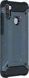 iMoshion Hoesje Geschikt voor Samsung Galaxy M11 / A11 Hoesje - iMoshion Rugged Xtreme Backcover - Donkerblauw