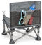 Pop ‘N Sit Portable Booster Seat - Grey.