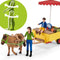 Schleich FARM WORLD - Mobiele farmstand - Speelfigurenset met 27 onderdelen - Voor 3 tot 8 jaar