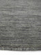 Vloerkleed MOMO Rugs Panorama Uni Rond Dark Grey Vloerkleed - 150 rond - Rond - Laagpolig,Rond Tapijt - Industrieel - Antraciet, Grijs