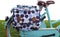 New Looxs Joli Midi Dubbele Fietstas - 22 liter - Dots blauw