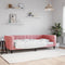 vidaXL - Slaapbank - 90x200 - cm - fluweel - roze