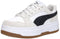 PUMA Rebound Femme Low SD - Lage sneakers - SoftFOAM+ demping - PUMA White-PUMA Black-Frosted Ivory