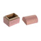 Doos-Juwelenkistje DKD Home Decor Multicolour Metaal Mangohout 4 x 5 x 5 cm (12 Stuks)