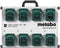 Metabo ASC 55 Multi 8 - Snellader - 8 laadpunten - Aluminium