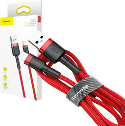 Baseus CALKLF-C09 USB-kabel 2 m USB A Rood