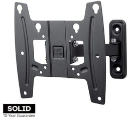 One For All SOLID - Muurbeugel - Geschikt voor 19-42 inch TV's - Draaggewicht 30kg - VESA 75-200