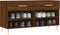 vidaXL - Schoenenbank - 102x35x55 - cm - bewerkt - hout - sonoma - eikenkleurig