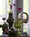 Light&living Ornament op voet 34x18x43 cm VODICE taupe+donker brons