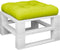 vidaXL - Palletkussen - stof - heldergroen