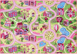 Speelkleed auto / stratentapijt Sweet City