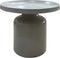 HSM Collection Bijzettafel Mara Metaal Taupe Ø50cm