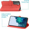 iMoshion Hoesje Geschikt voor Samsung Galaxy S21 Hoesje Met Pasjeshouder - iMoshion Mandala Bookcase - Rood
