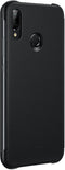 Huawei P20 Lite - Flip Cover - Krasbestendig Schokbestendig - Zwart