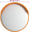vidaXL - Verkeersspiegel - voor - buiten - convex - Ø30 - cm - polycarbonaat - oranje